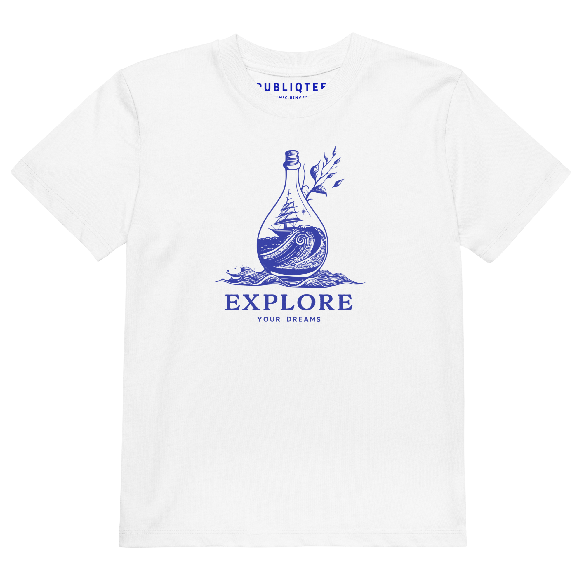 Explore Dreams Kids/Youth Eco Tee BoysBoys Eco T-shirtsBoys Eco - friendly organic cotton T-shirts - PUBLIQTEE