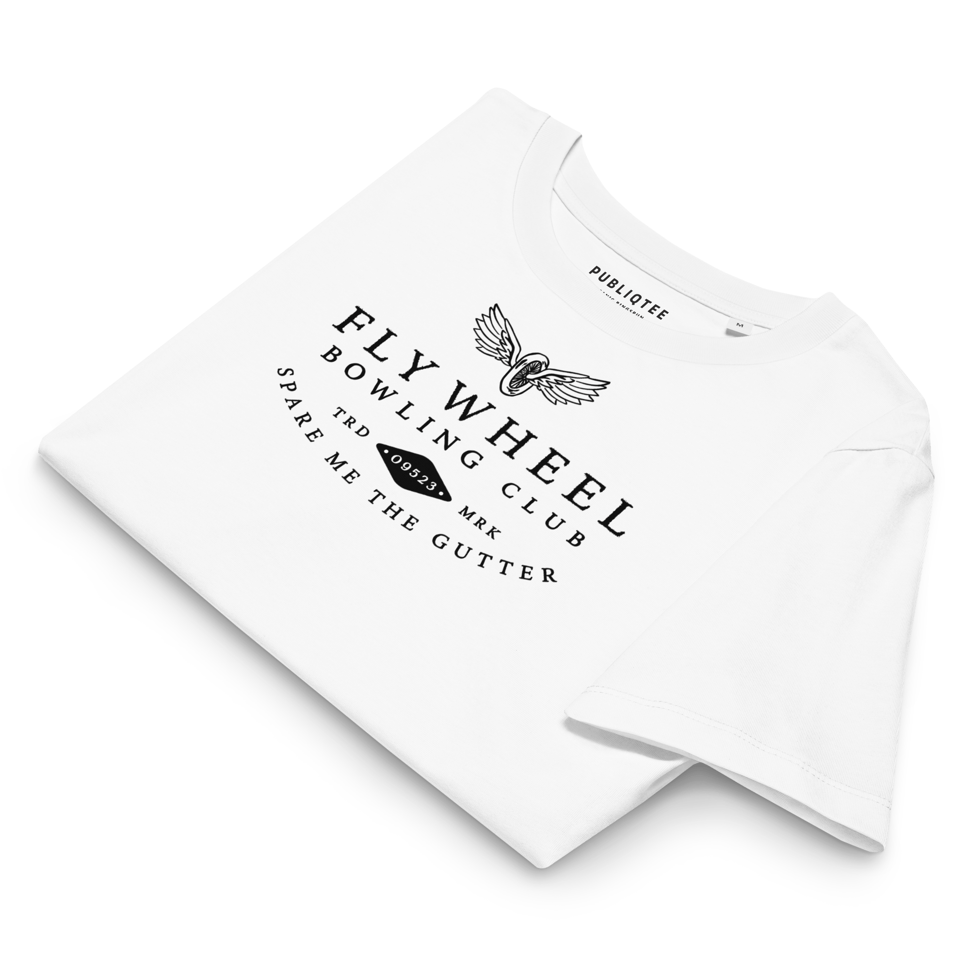 Flywheel Women’s Organic Eco Tee 100% Cotton Adult eco - friendly womens T-shirts100% Cotton Adult womens T-shirtsCotton Eco Adult womens T-shirts - PUBLIQTEE