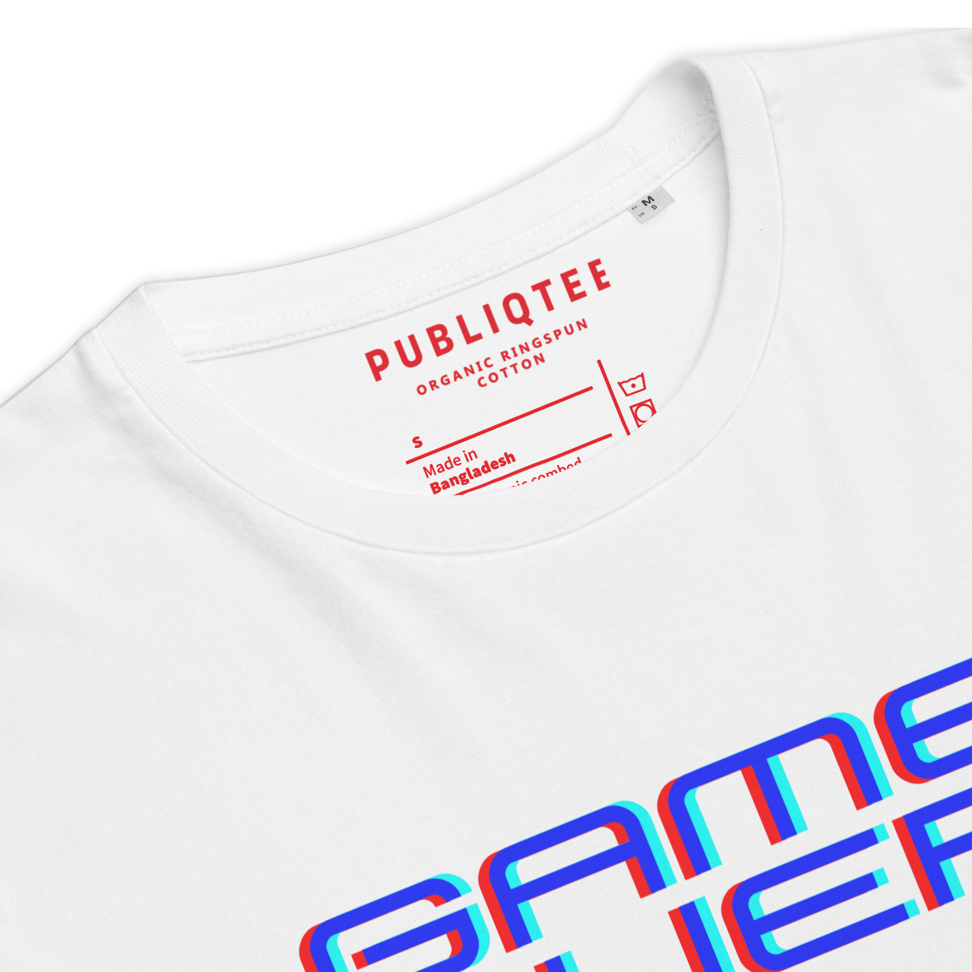 Game Over Organic Cotton Classic Eco T-shirt - PUBLIQTEE