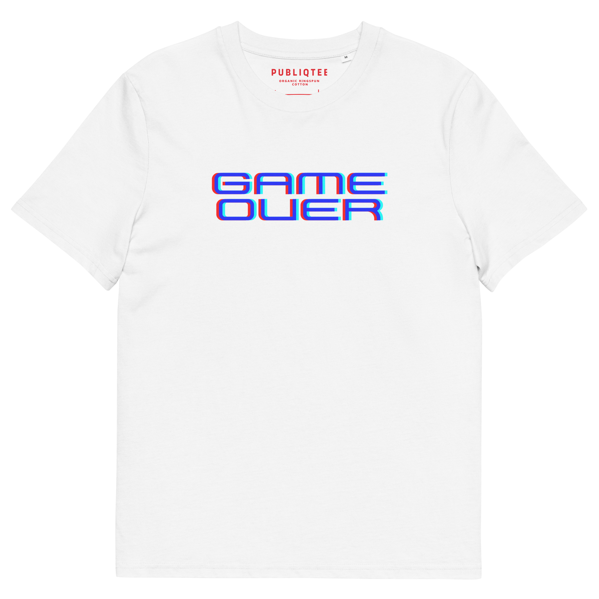 Game Over Organic Cotton Classic Eco T-shirt - PUBLIQTEE