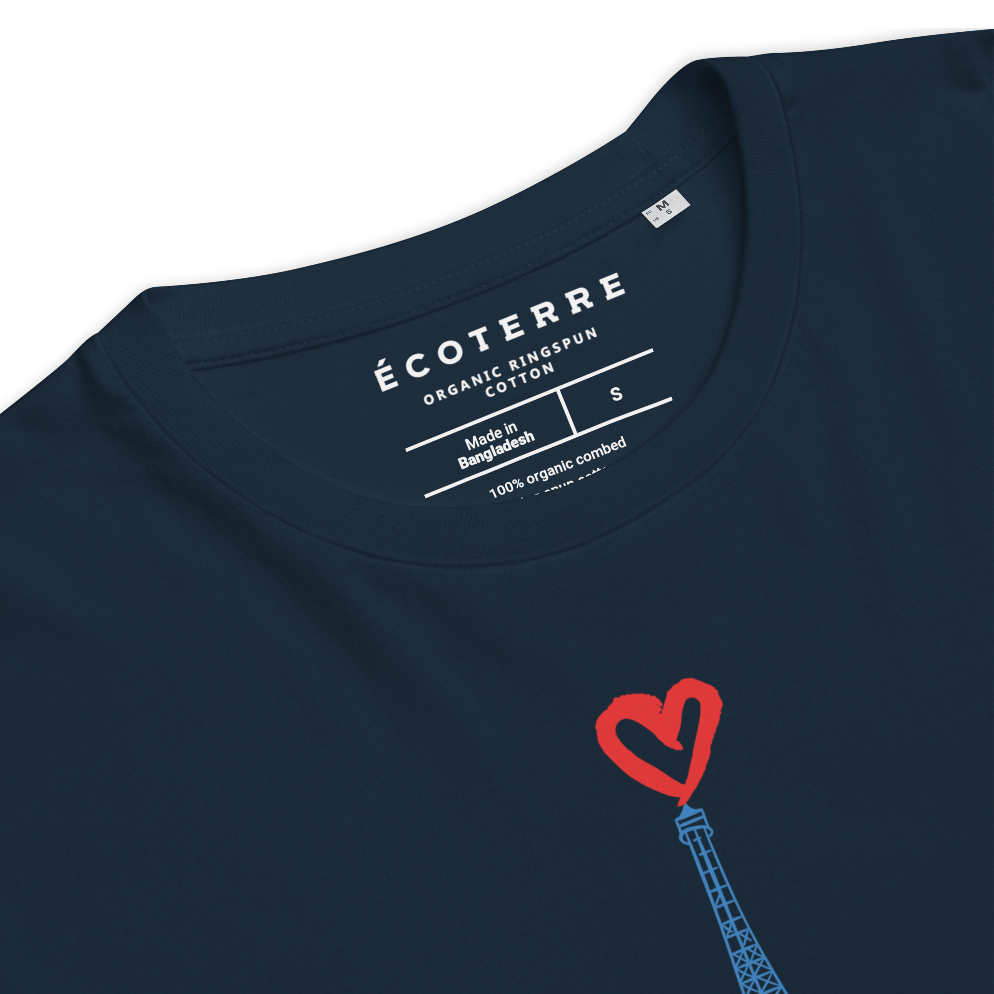 Je t'aime Organic Cotton Classic Eco T-shirt - PUBLIQTEE