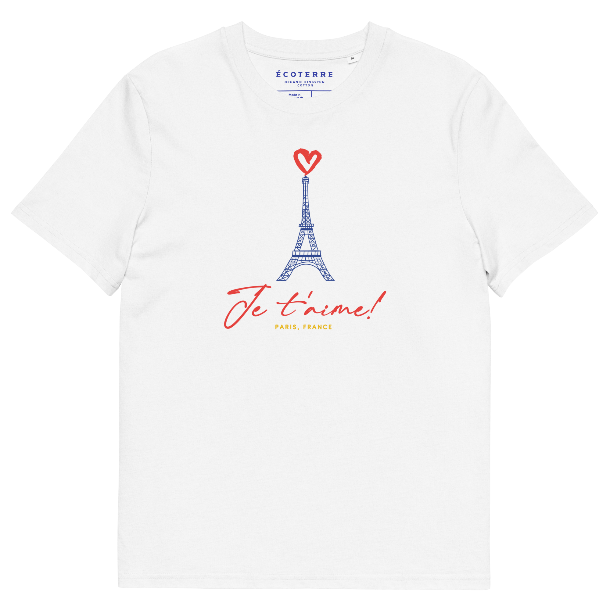 Je t'aime Organic Cotton Classic Eco T-shirt - PUBLIQTEE