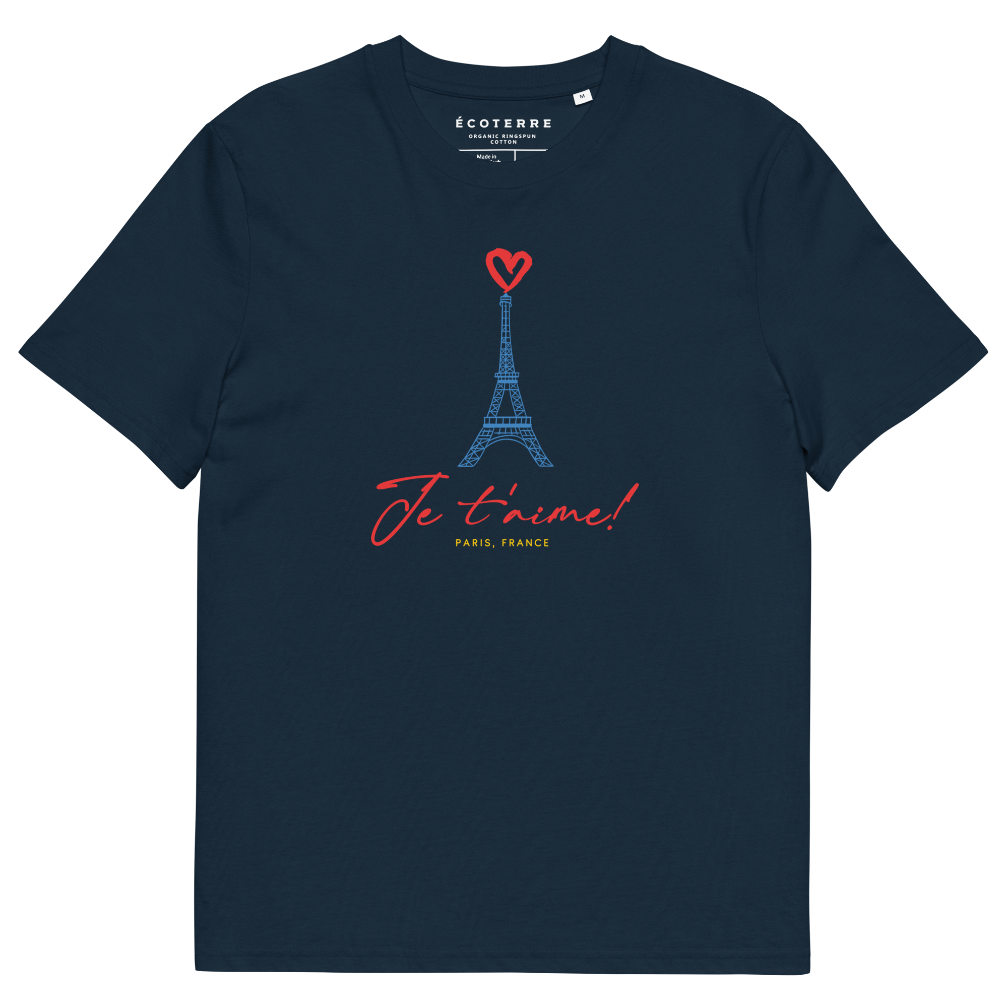 Je t'aime Organic Cotton Classic Eco T-shirt - PubliqTee