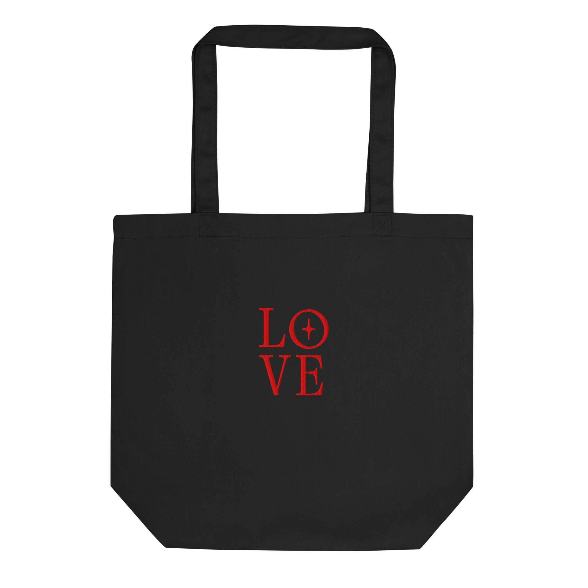 Love Medium Embroidered Organic Eco Tote 100% certified organic cotton Denim Large Baby Tote Bag100% Cotton Eco Denim Tote BagCotton Blue Jean Eco Tote - PUBLIQTEE