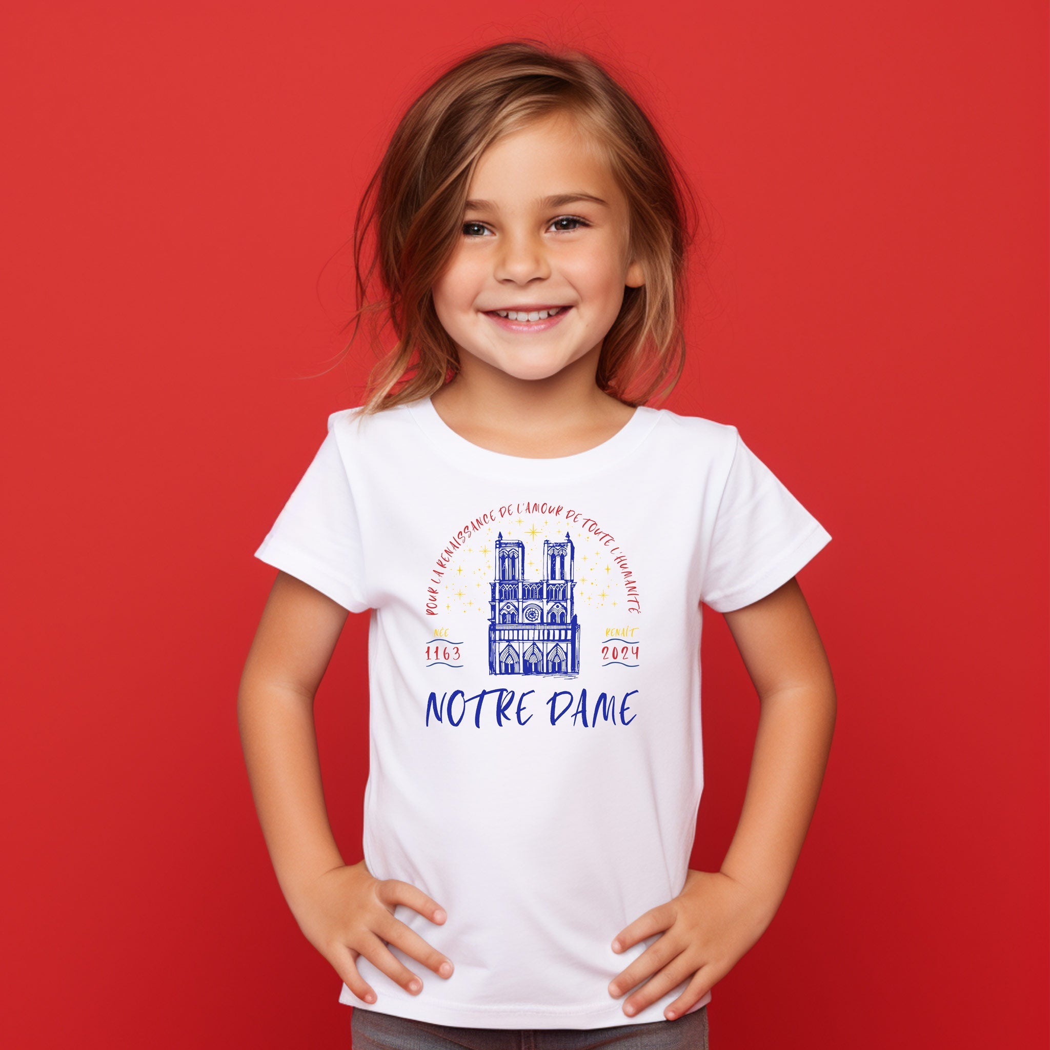 Notre Dame Artsy Kid/Youth Eco Tee BoysBoys Eco T-shirtsBoys Eco - friendly organic cotton T-shirts - PUBLIQTEE