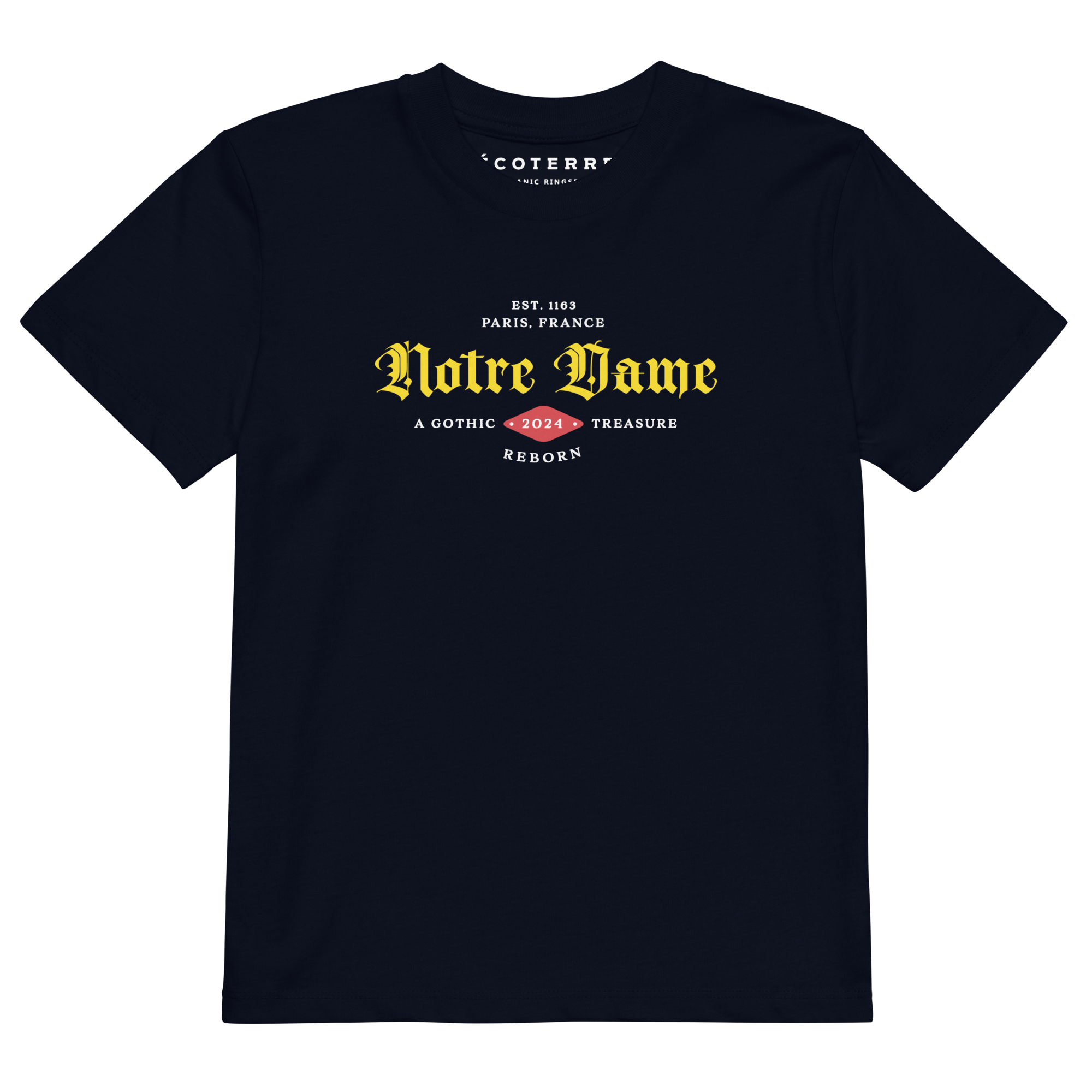 Notre Dame Classic Kid/Youth Eco Tee BoysBoys Eco T-shirtsBoys Eco - friendly organic cotton T-shirts - PubliqTee