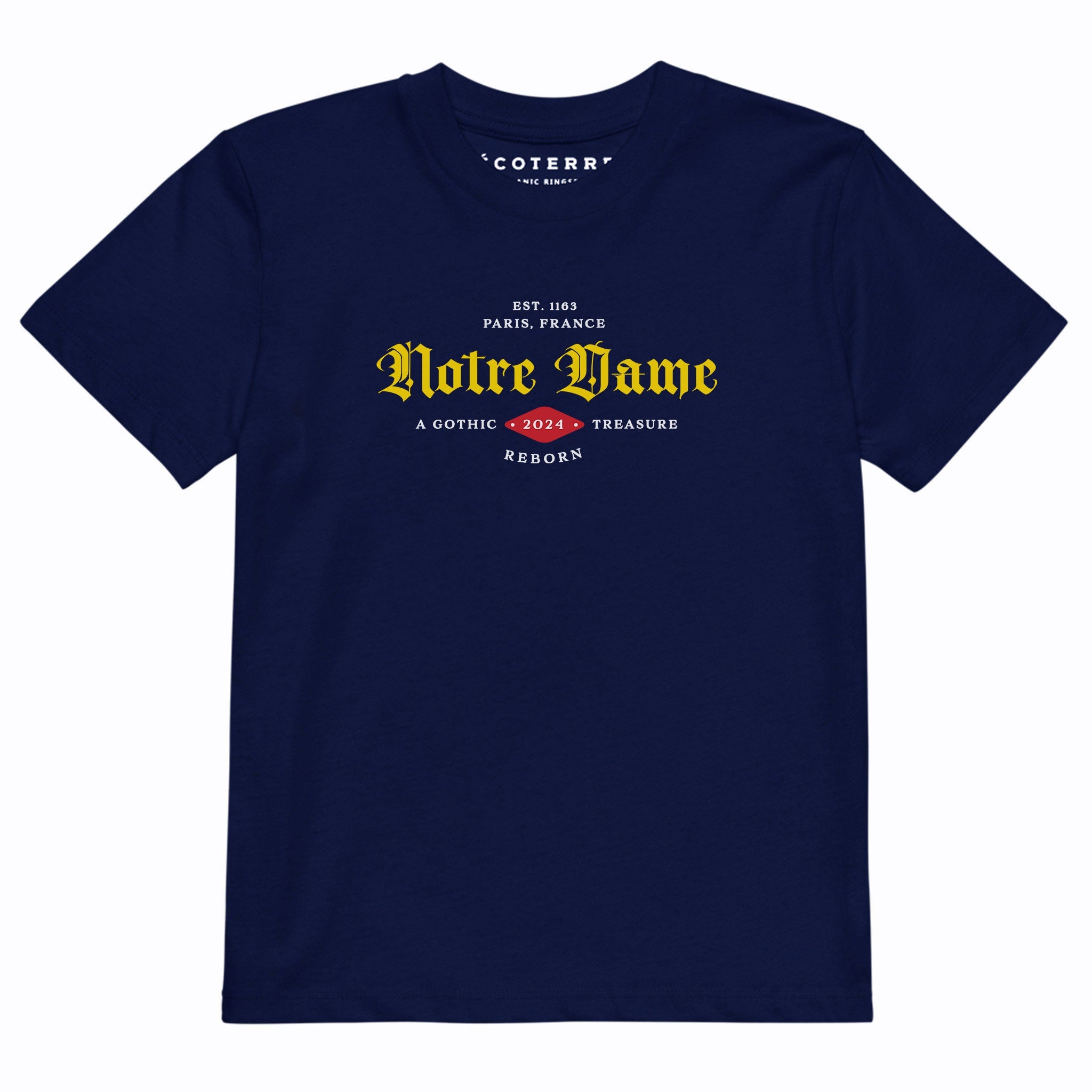 Notre Dame Classic Kid/Youth Eco Tee BoysBoys Eco T-shirtsBoys Eco - friendly organic cotton T-shirts - PUBLIQTEE