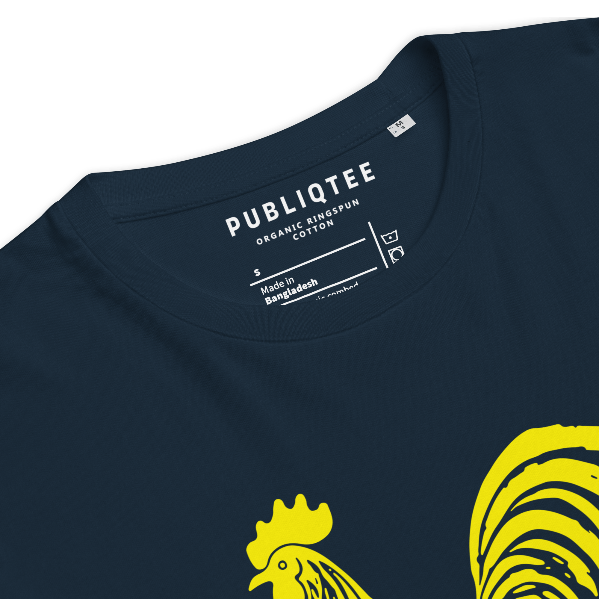 Rooster Organic Cotton Classic Eco T-shirt - PUBLIQTEE