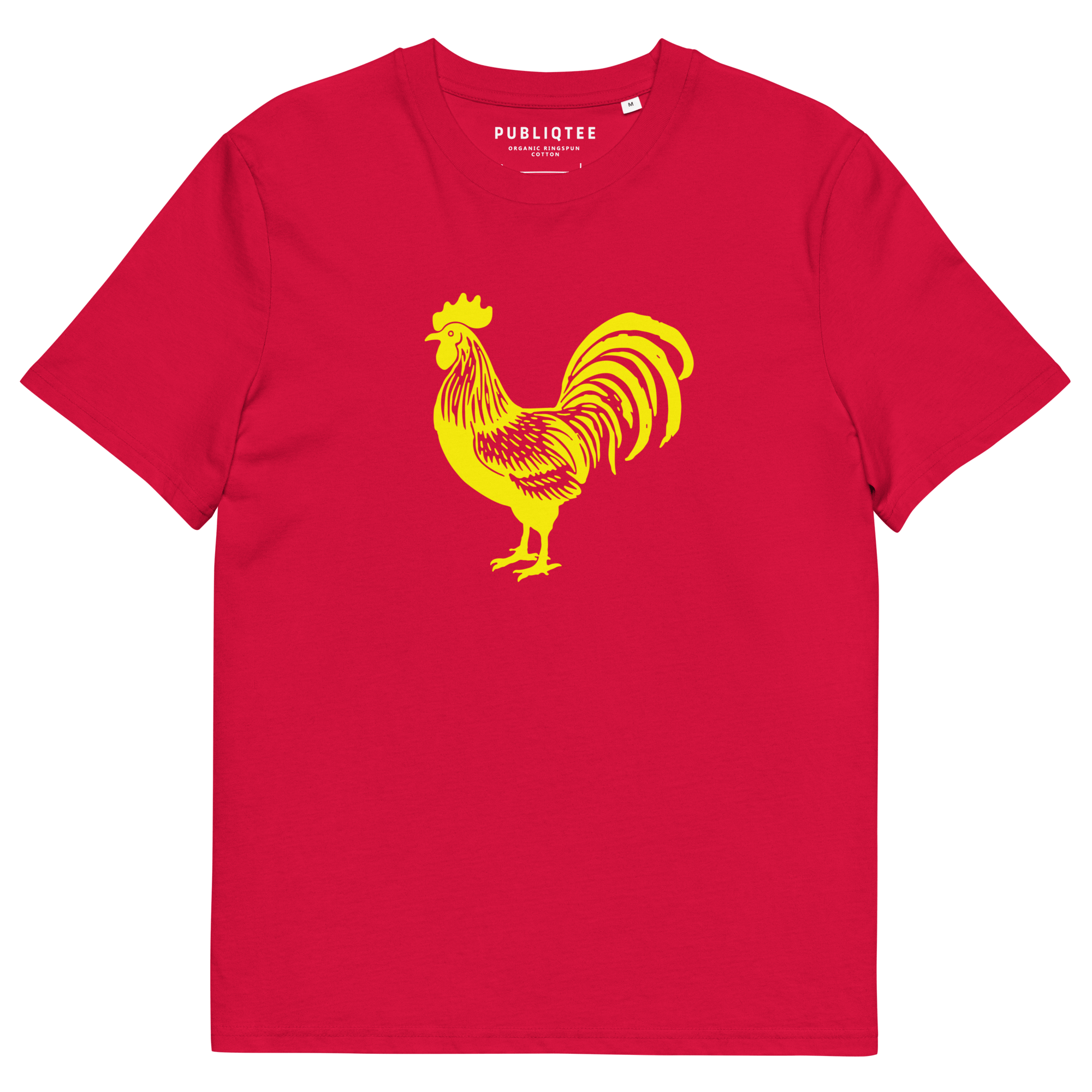 Rooster Organic Cotton Classic Eco T-shirt - PUBLIQTEE