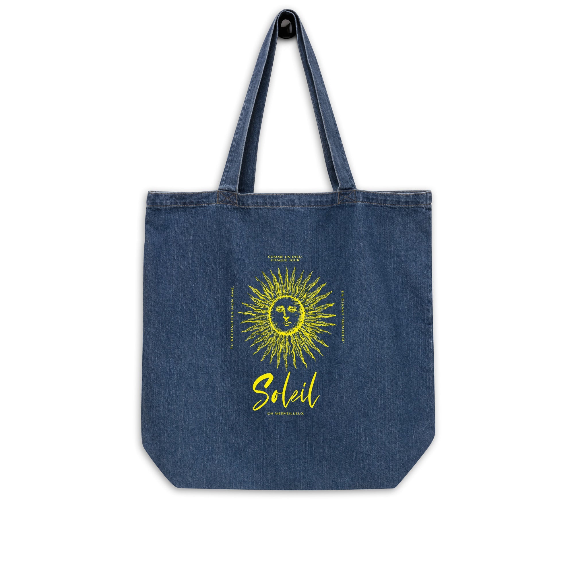 Soleil Organic Cotton Eco Denim Tote 100% certified organic cotton Denim Large Baby Tote Bag100% Cotton Eco Denim Tote BagCotton Blue Jean Eco Tote - PUBLIQTEE