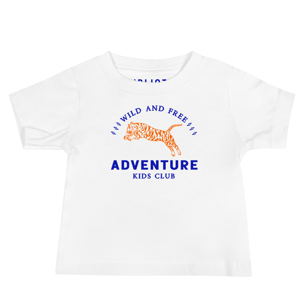 Wild and Free Adventure Baby Cotton Tee - PUBLIQTEE