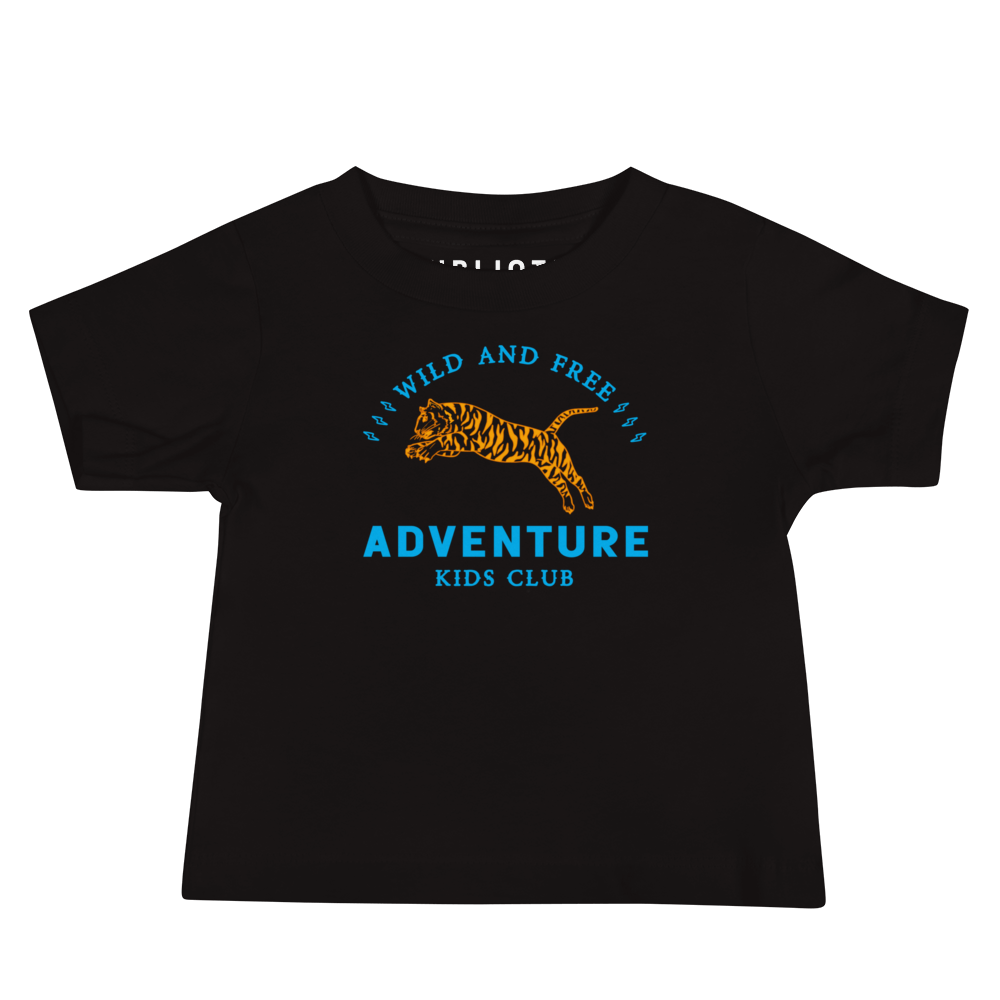 Wild and Free Adventure Baby Cotton Tee - PUBLIQTEE