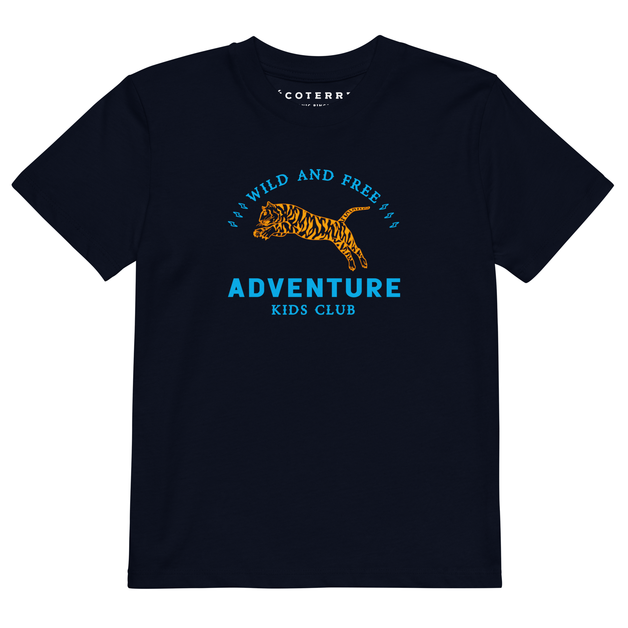 Wild and Free Adventure Kid/Youth Eco Tee Cotton Eco Kid/Youth Boy T-shirtsCotton Eco Kid/Youth Boys TeesCotton Eco Kid/Youth T-shirts - PUBLIQTEE