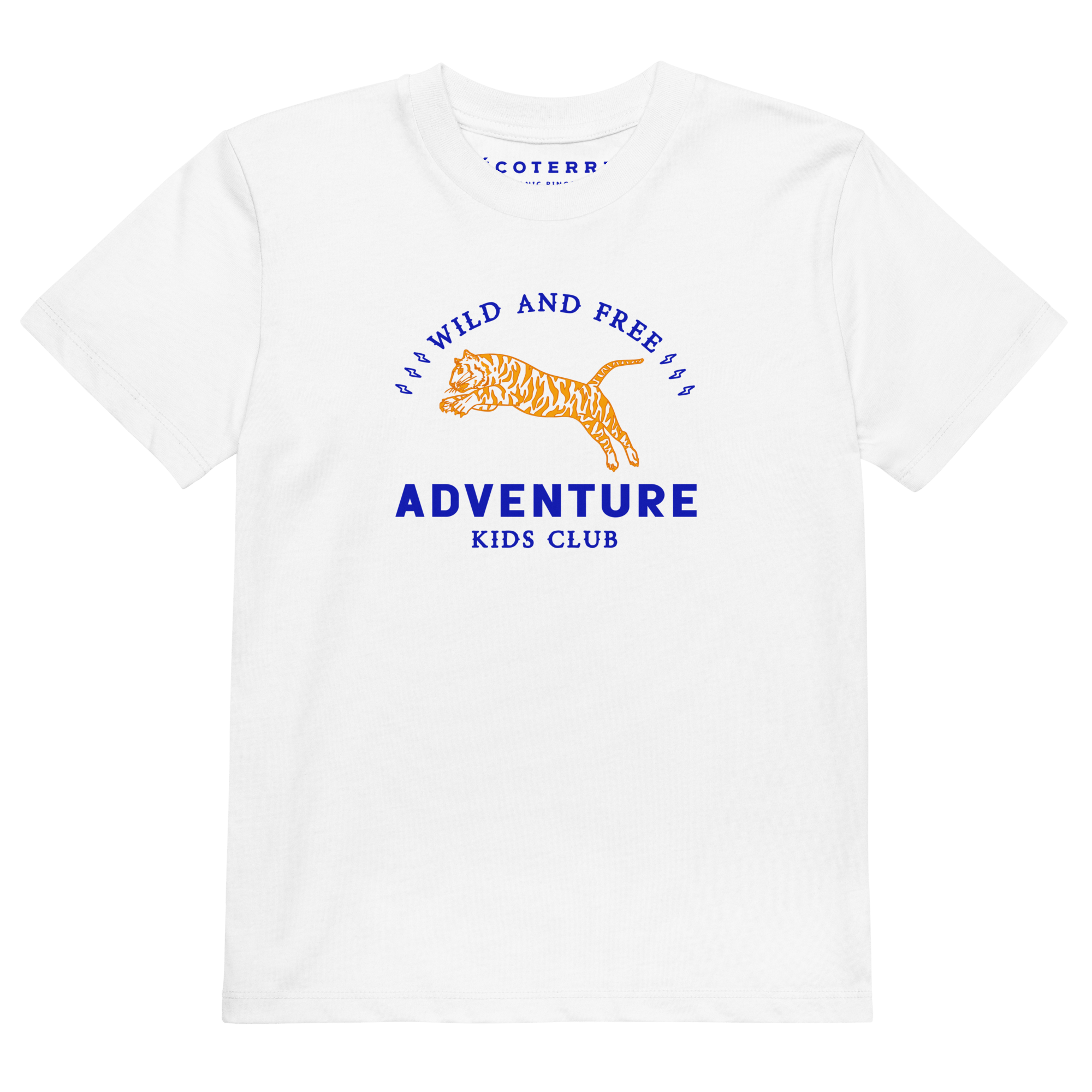 Wild and Free Adventure Kid/Youth Eco Tee Cotton Eco Kid/Youth Boy T-shirtsCotton Eco Kid/Youth Boys TeesCotton Eco Kid/Youth T-shirts - PUBLIQTEE