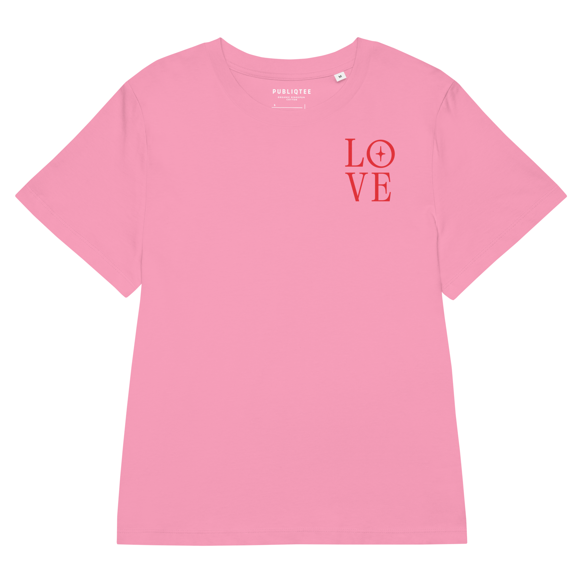 Women’s Organic Love Eco Tee - PUBLIQTEE