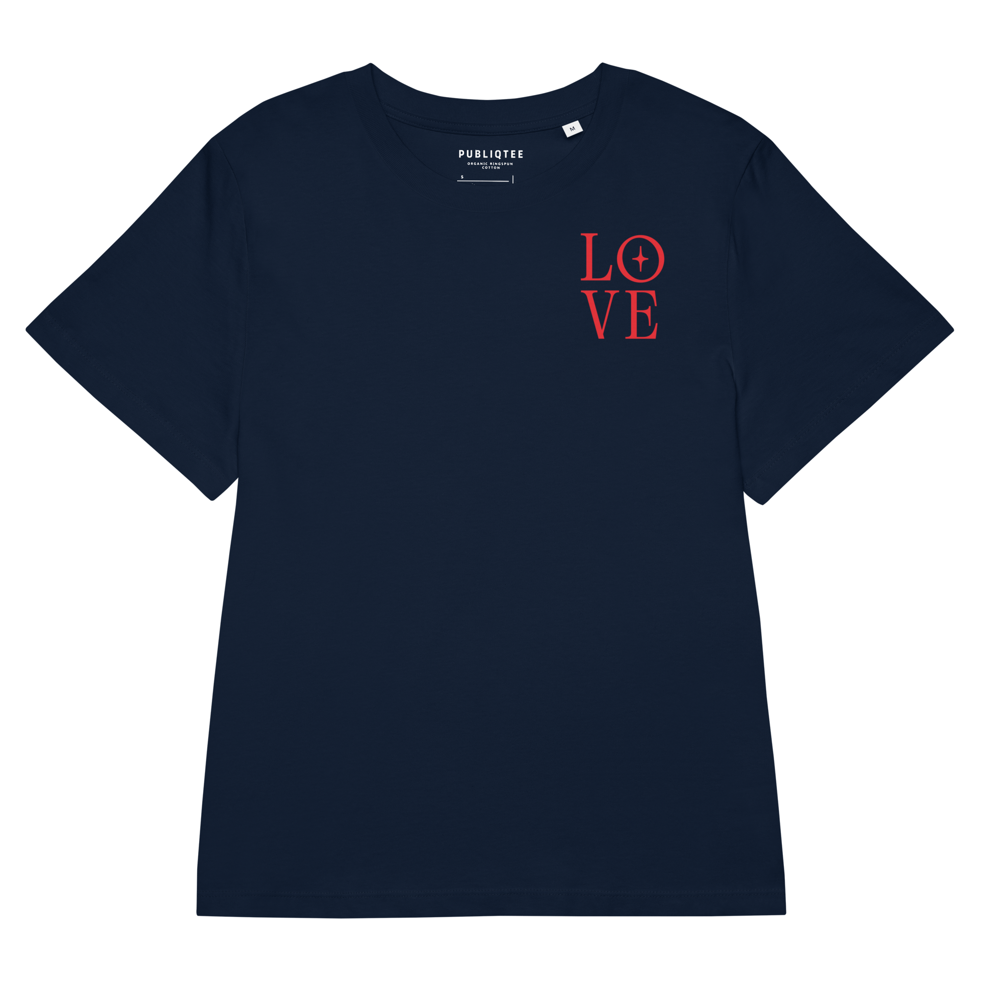 Women’s Organic Love Eco Tee - PUBLIQTEE