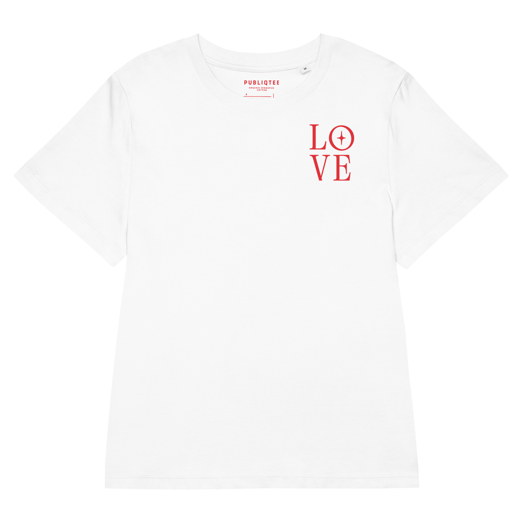 Women’s Organic Love Eco Tee - PUBLIQTEE