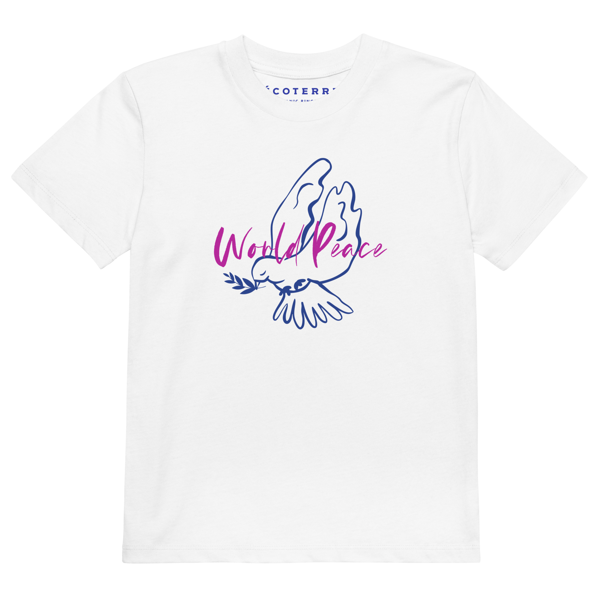 World Peace Kid/Youth Eco Tee BoysBoys Eco T-shirtsBoys Eco - friendly T-shirts - PUBLIQTEE